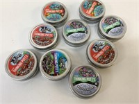 8x Crazy Aarons Mini Thinking Putty