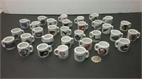 Lot Of NHL Mini Mugs