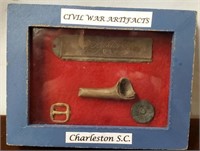 CIVIL WAR ARTIFACTS FROM CHARLESTON, SC
