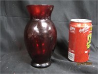 Ruby Case Glass Vase