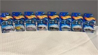 8 miscellaneous hot wheels from 2004 collectors