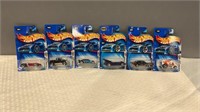 6 miscellaneous hot wheels from 2004 collectors