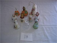 LOT OF 10 BELLS, LIMOGES, FRANCE, 1978 JASCO