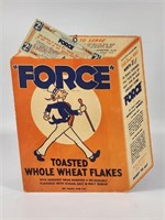 ANTIQUE CARDBOARD FORCE CEREAL HANGING ADVERTISEME