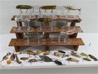 (20+) VINTAGE/ANTIQUE LURES: