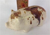 Drip glaze ceramic piggy bank