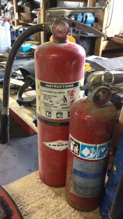 (3) FIRE EXTINGUSHER