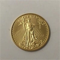 2014 $5 1/10 Oz. Walking Liberty Fine Gold Coin