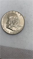 1956 Franklin half dollar