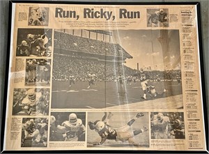 Ricky Willam’s Record Day Newspaper Article