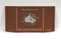 Sterling First Proof, Franklin Mint - Canada Medal