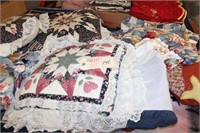 Large lot of Pillows and Misc
