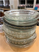 14- Assorted Glass Pie Plates