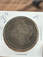 1879 S Morgan Silver Dollar