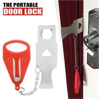 Portable Anti-Theft Door Lock that can be used