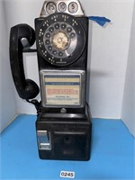 Vtg GTE Automatic Electric Company pay phone