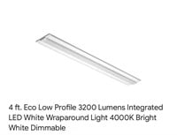 4 ft. Eco Low Profile 3200 Lumens Integrated