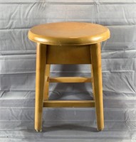 17x14" Small Wooden Stool