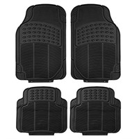 FH Group Automotive Floor Mats Black Universal