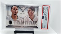 PSA 9 Steph Curry/Klay Thompson #d /149 Pop 2