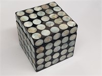 Mother Of Pearl Trinket Box