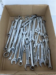 Box of metric wrenches