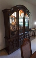 Drexel China hutch LIGHTED