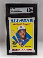 2023 Topps '88 Design All-Star Hank Aaron SGC 10