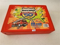 Matchbox Across America 50 car Carry Case