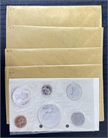(A) 4-1964 Canadian Proof Set. 80% Silver.