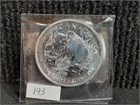 2013 Canada $5 Bison