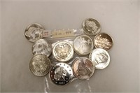 (10) Misc. 1 oz. .999 Silver rounds