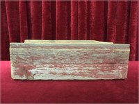 Primitive Reclaimed Lumber Box