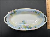 Hand Painted Nippon oval dish