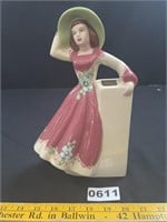 Vintage Neil Ware Pottery Girl Planter