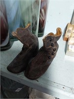 Antique Childs Button Up Shoes