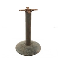 Cast Steel Stand, Post and Base