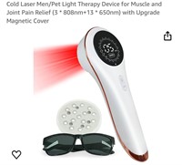 Cold Laser Men/Pet Light Therapy Device for Muscle