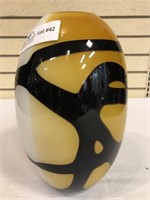 Art glass vase 11”