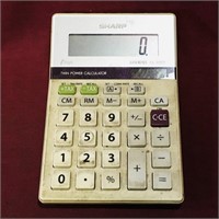 Sharp Twin Power Calculator (Vintage) (Working)