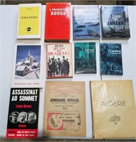 Assorted Vintage French and Other Books