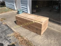 Wooden Casket Crate