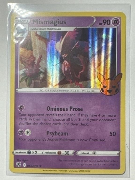 Pokémon TCG Mismagius Trick or Trade 059/189!