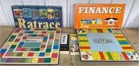 2 Vintage Finance Board Games