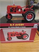 B.F. Avery model A  tractor w/box
