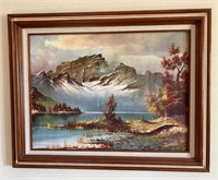 Print of Canvas Landscape Artwork