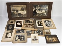 ASSORTMENT OF ANTIQUE PHOTOGRAPHS