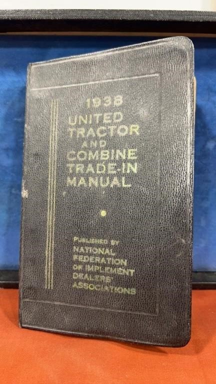 1938 United Tractor and Combine Trade in manual
