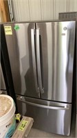 GE Refrigerator and Freezer 35 3/4” W x 33” D x