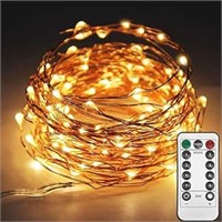 Twinkle Star 33ft 100LED Copper Wire String